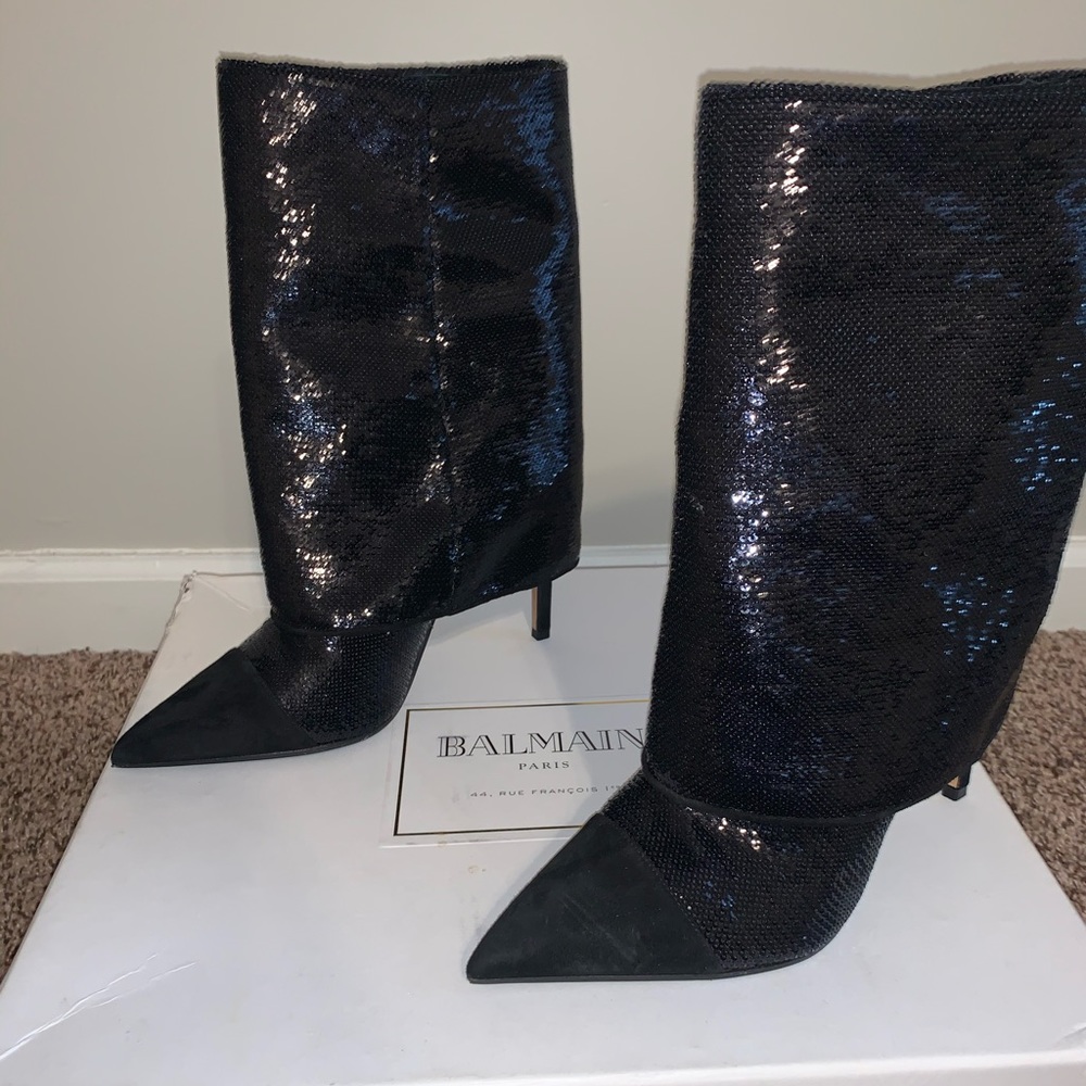 Women’s Balmain boots size 39 100% Authentic !!!